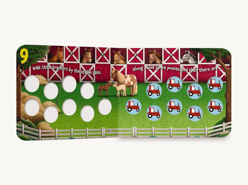 TEN LITTLE TRACTORS: A COUNTING STORYBOOK - SOBOTKA. AMANDA; GRAY. JAMES