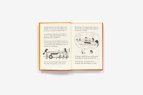 DIARY OF A WIMPY KID: THE LONG HAUL - KINNEY. JEFF CHILDRENS BOOKS