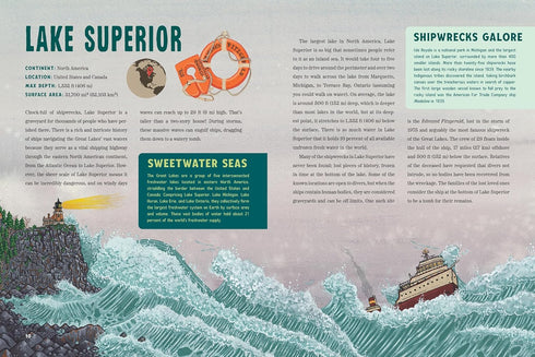 SPOOKY LAKES25 STRANGE & MYSTERIOUS LAKES - RUTHERFORD. GEO