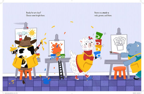 ALPACA GOES BACK-A TO SCHOOL: A PICTURE BOOK - SARDHAN-QUALLEN. SUDIPTA; HERNAND