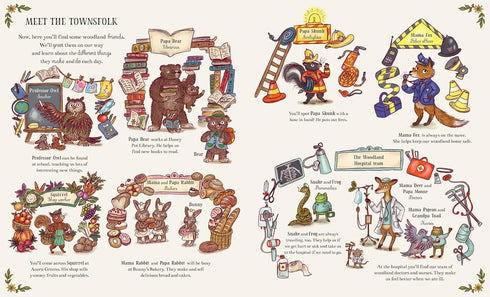 IT'S BUSY DOWN IN THE WOODS TODAY - PIERCEY. RACHEL; HARTAS. FREYA