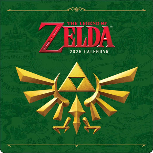 LEGEND OF ZELDA 2026 WALL CALENDAR