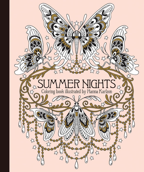 SUMMER NIGHTS COLORING BOOK: ORIGINALLY PUBLISHED IN SWEDEN AS SOMMARNATT - KARL