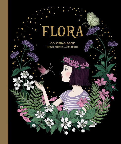 FLORA COLORING BOOK - TROLLE. MARIA