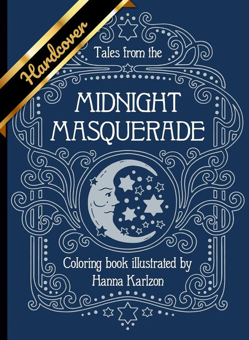 TALES FROM THE MIDNIGHT MASQUERADE: COLORING BOOK - KARLZON. HANNA