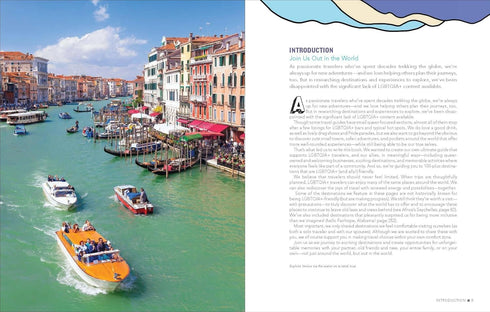 OUT IN THE WORLD: AN LQBTQIA+ TRAVEL GUIDE - SCHER. AMY B.