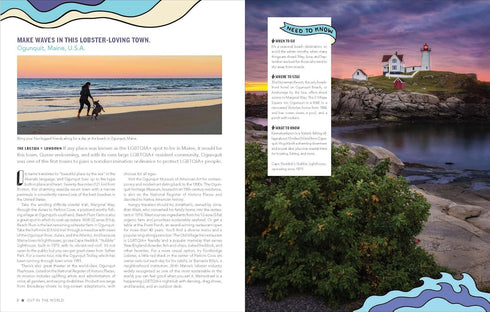 OUT IN THE WORLD: AN LQBTQIA+ TRAVEL GUIDE - SCHER. AMY B.