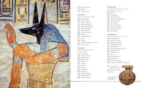 NATIONAL GEOGRAPHIC BOOK OF MAGIC AND THE OCCULT: A VISUAL HISTORY