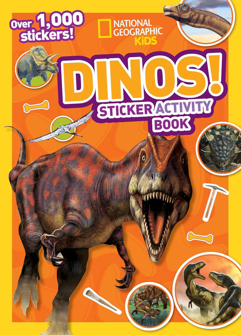 DINO STICKER ACTIVITY BOOK - NATIONAL GEOGRAPHIC KIDS