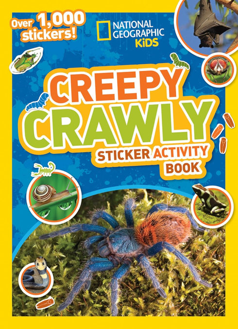 CREEPY CRAWLY STICKER ACTIVITY BOOK - NATIONAL GEOGRAPHIC KIDS