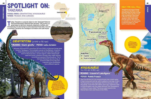 NATIONAL GEOGRAPHIC KIDS DINOSAUR ATLAS
