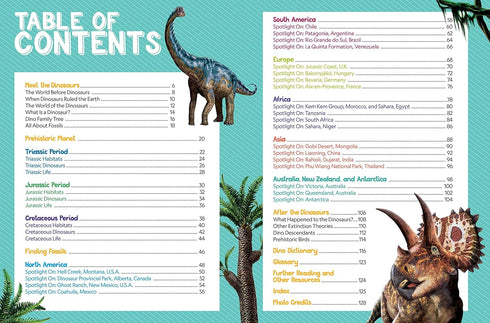 NATIONAL GEOGRAPHIC KIDS DINOSAUR ATLAS