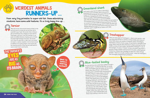 WEIRD BUT TURE WORLD 2025 - NATIONAL GEOGRAPHIC KIDS