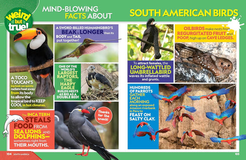 WEIRD BUT TURE WORLD 2025 - NATIONAL GEOGRAPHIC KIDS