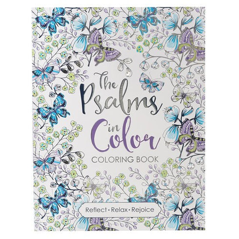 COLORING BOOK THE PSALMS IN COLOR - CHRISTIAN ART PUBLISHERS