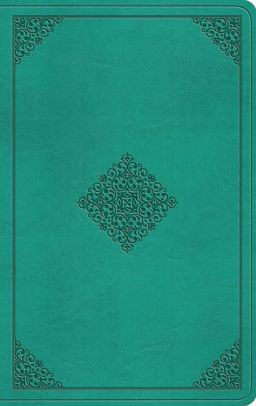 ESV VALUE THINLINE BIBLE (TRUTONE, TEAL, ORNAMENT DESIGN) -
