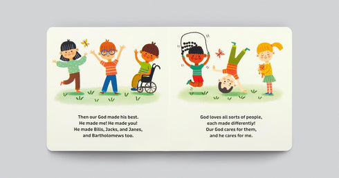 GOD CARES FOR ME - WETHERELL. KRISTEN; HABIB. GRACE