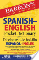 BARRONS SPANISH-ENGLISH POCKET DICTIONARY 70000 WORDS PHRASES & EXAMPLES PRESENT