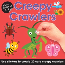 FIRST STICKER ART: CREEPY CRAWLERS - SAVVA, KSENYA