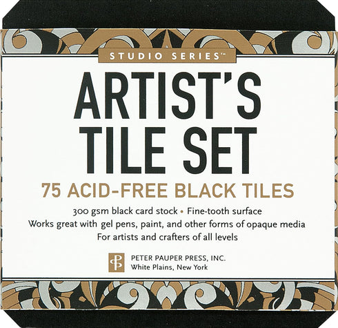 ARTIST TILE SET BLACK