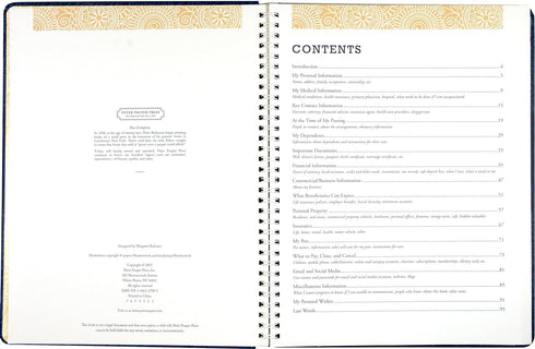 PEACE OF MIND PLANNER - PETER PAUPER PRESS