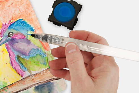 STUDIO SERIES AQUA BRUSH SET (3) - PETER PAUPER PRESS