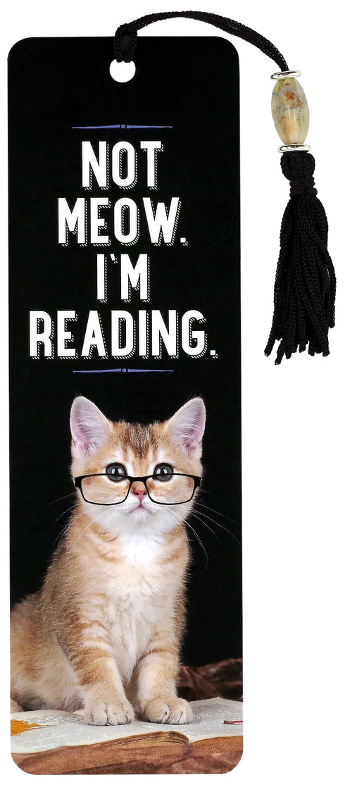 NOT MEOW BOOKMARK