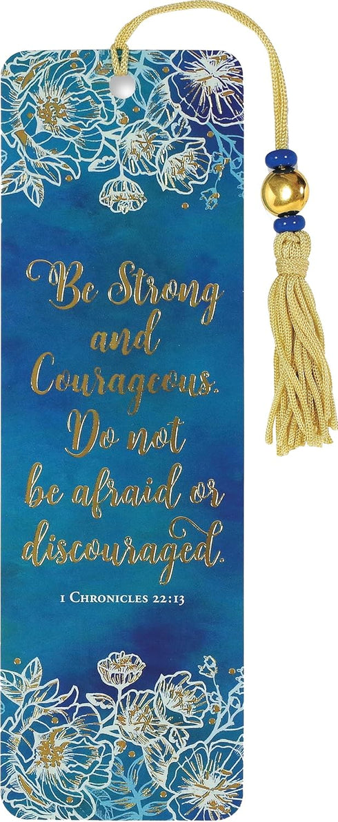 BE STRONG & COURAGEOUS BOOKMARK - PETER PAUPER PRESS
