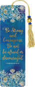 BE STRONG & COURAGEOUS BOOKMARK - PETER PAUPER PRESS