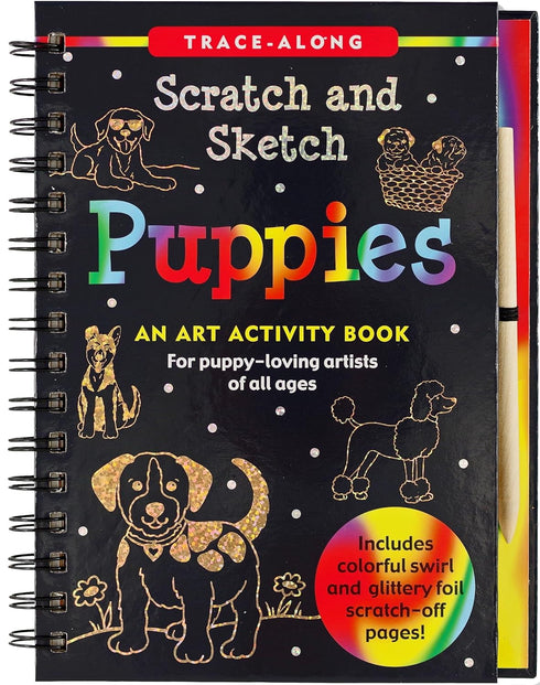SCRATCH & SKETCH PUPPIES - PETER PAUPER PRESS