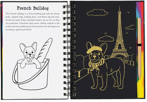 SCRATCH & SKETCH PUPPIES - PETER PAUPER PRESS