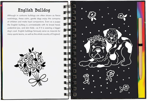 SCRATCH & SKETCH PUPPIES - PETER PAUPER PRESS