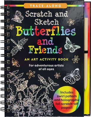 BUTTERFLIES AND FRIENDS SCRATCH & SKETCH