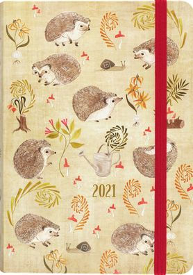 2021 WEEKLY PLANNER HEDGEHOGS