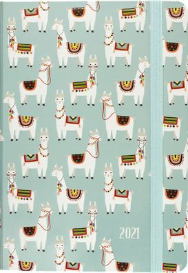 2021 WEEKLY PLANNER LLAMAS