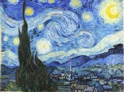 STARRY NIGHT PUZZLE -PETER PAUPER PRESS