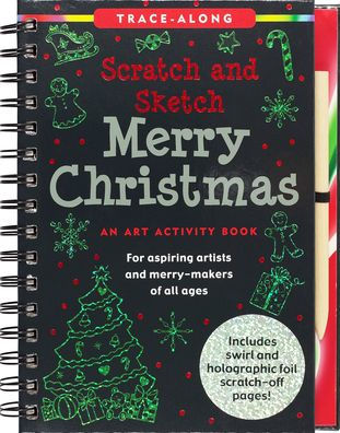 MERRY CHRISTMAS SCRATCH & AND SKETCH