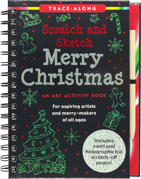 MERRY CHRISTMAS SCRATCH & AND SKETCH