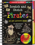 SCRATCH & SKETCH PIRATES - PETER PAUPER PRESS
