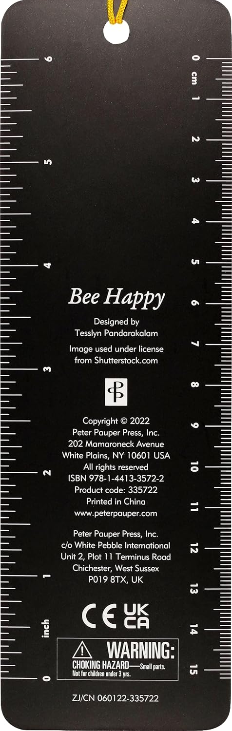 BEE HAPPY BOOK MARK