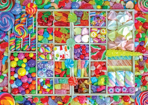 CANDY PARTY 1000 PC PUZZLE - PETER PAUPER PRESS