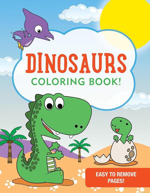 DINOSAURS COLORING BOOK! - PETER PAUPER PRESS