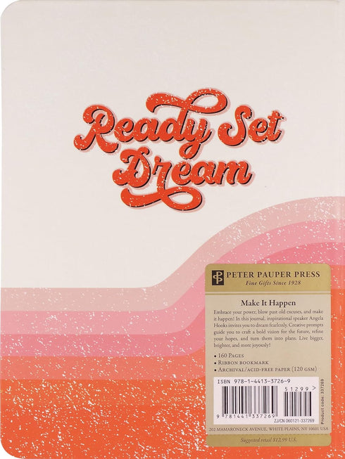 MAKE IT HAPPEN JOURNAL - PETER PAUPER PRESS