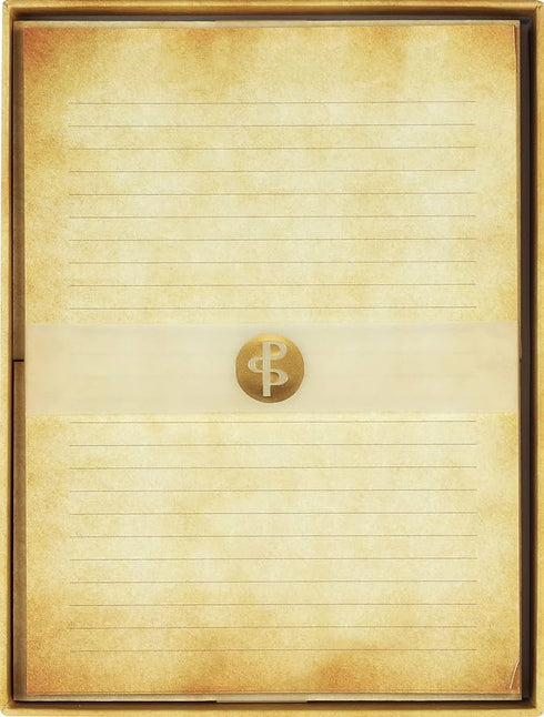 VINTAGE PARCHMENT STATIONERY