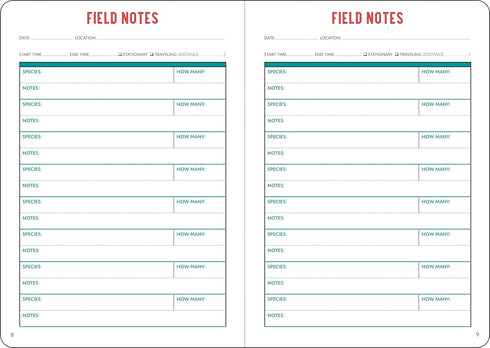 THE BIRDER'S LOGBOOK - PETER PAUPER PRESS