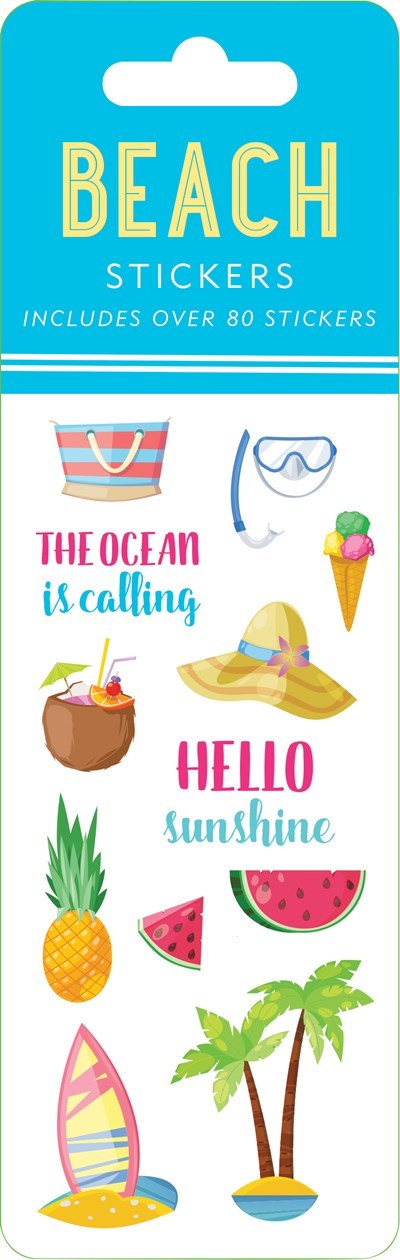 BEACH STICKERS