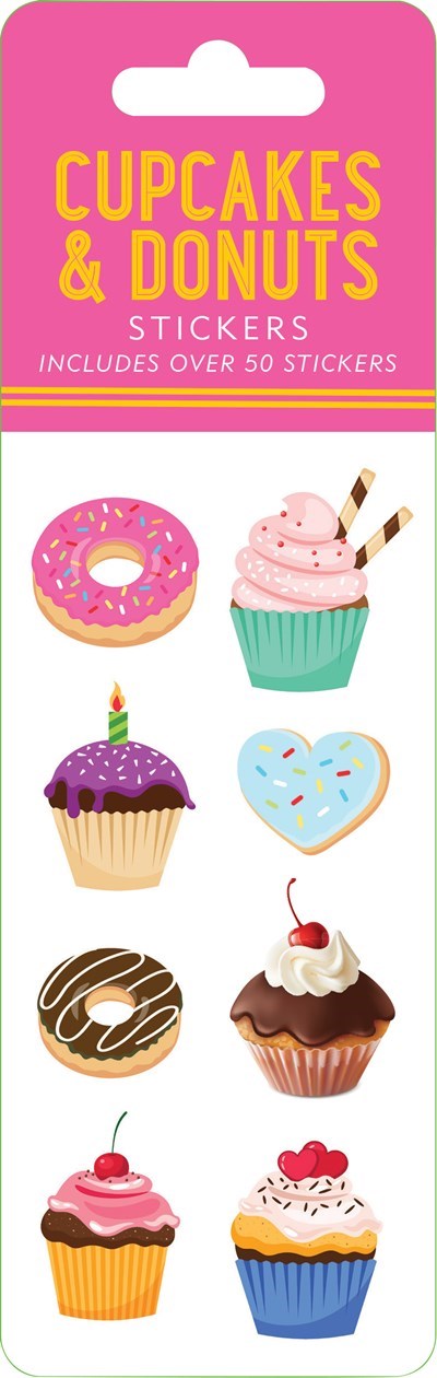 CUPCAKES & DONUTS STICKERS