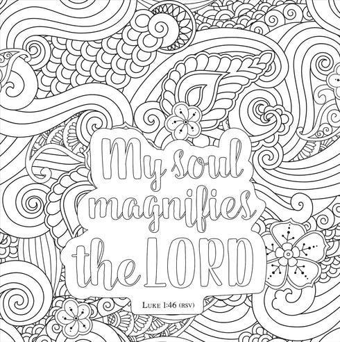 STUDIO SERIES BLESSED ARTIST'S COLORING BOOK - PETER PAUPER PRESS