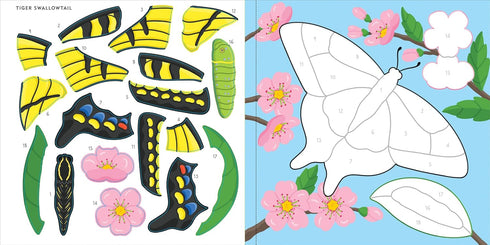 MY FIRST COLOR-BY-STICKER BUTTERFLIES & BUGS