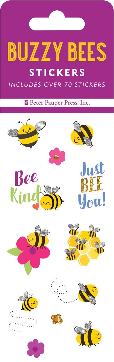 BUZZY BEES STICKERS